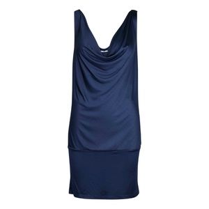 Diane von Furstenberg Navy Hermia Night Out Top
